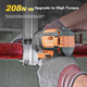 Ударный шуруповерт Dongcheng 20V с бесщеточным литий-ионным аккумулятором, мини-электродрель, шуруповерт, DCPL02-208D - изображение 7