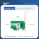 Сетевая карта EB-LINK Intel I226 Chip PCIE to 2.5G с одним портом, внутренний проводной Ethernet-адаптер для игрового настольного компьютера. - изображение 5