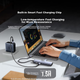 Док-станція розширення UGREEN Type-C 3.2, адаптер порту Gigabit Ethernet, док-станція розширення 4K 60Hz, високошвидкісний 10G-концентратор-розгалужувач, HDMI-конвертер, сумісний з Apple MacBook Air/Huawei - зображення 8