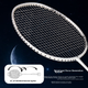Бадминтонная ракетка YONEX Astrox High-Power All-Carbon Advanced Competition AX10, белая с глянцево-черным покрытием, с предварительно натянутыми струнами и обмоткой для рукоятки в комплекте. - изображение 9