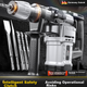 Ударная дрель Oulaide Electric Hammer Impact Drill для бетона, электрическая отбойная молоток с трехступенчатой предохранительной муфтой, многофункциональный промышленный отбойный молоток для бетона. - изображение 4
