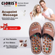 CLORIS [Защита цены 618] Массажные туфли для акупрессуры, массажные тапочки из нефрита, подарок на день рождения для родителей, праздничный подарок для мужа и жены, подарок на День святого Валентина M108-L - изображение 4