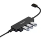 USB-концентратор PHILIPS USB 3.0, высокоскоростной расширительный 4-портовый концентратор, пятиконтактный адаптер-удлинитель для ноутбука, разъем питания Type-C, 2 метра. - изображение 1