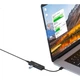 USB-концентратор PHILIPS USB 3.0, высокоскоростной расширительный 4-портовый концентратор, пятиконтактный адаптер-удлинитель для ноутбука, разъем питания Type-C, 2 метра. - изображение 3