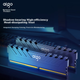 Модуль пам'яті Aigo 16 ГБ DDR4 3200 для настільних комп'ютерів, оперативна пам'ять з розподільником тепла, планка розширення комп'ютерної пам'яті, чорний колір Chengying, обладнання C16 Deepseek - зображення 6