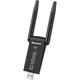 Беспроводная игровая сетевая карта Newmine 1800M Gigabit Dual-Band с интерфейсом USB WIFI6 для ноутбуков и настольных компьютеров, беспроводной приемник и передатчик WiFi. - изображение 3
