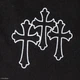 Чоловічі джинсові шорти Chrome Hearts чорні 34(Р) (928-200-1 CH07) - зображення 7