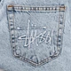 Чоловічі джинсові шорти Stussy блакитні 29(Р) (1027-440) - зображення 7