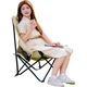 Складной стул TAN XIAN ZHE Moon Chair, складной стул для отдыха на природе, кемпинговый стул, портативный рыболовный табурет, шезлонг с высокой спинкой для пикника, пляжный стул. - изображение 1
