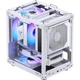 Мини-корпус JONSBO C6 ITX белого цвета (четырехсторонняя сетчатая панель/три места для вентиляторов/разъем Type-C на передней панели/блок питания ATX/кулер для процессора ≤170 мм/видеокарта 255 мм) - зображення 2