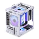 Мини-корпус JONSBO C6 ITX белого цвета (четырехсторонняя сетчатая панель/три места для вентиляторов/разъем Type-C на передней панели/блок питания ATX/кулер для процессора ≤170 мм/видеокарта 255 мм) - зображення 9