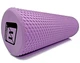 Масажний ролик EasyFit Foam Roller 45 см Фіолетовий - зображення 2