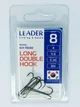 Двійник Leader LONG DOUBLE № 8 (4 hooks) - изображение 1