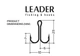 Двійник Leader LONG DOUBLE №10 (4 hooks) - изображение 2