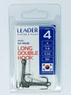 Двійник Leader LONG DOUBLE № 4 (4 hooks) - изображение 1