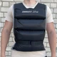 Утяжелительный жилет EasyFit EF-VST, 25 кг, чёрный, 36×132 см, с песком, для кроссфита и функциональных тренировок - изображение 1