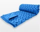 Рушник для йоги EasyFit Yoga Mat Towel 183×63 см із мікрофібри, EF-1933-BL синій - зображення 3