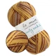 La Mia Woolly Socks, №Y60063 шкарпеткова пряжа 50 г / 210 м, шерсть 75% / поліамід 25%, секційне фарбування, для шкарпеток і гольфів - зображення 1