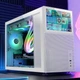 Корпус для ПК с LCD-дисплеем 8'' Mars Gaming MC-LCD Белый (102062501) - изображение 3