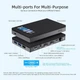 Мини ПК MeLE Quieter 4C F5Q / Intel N100 / RAM 16GB / SSD 512GB / 2 х HDMI / LAN / Wi-Fi 5 / Bluetooth 5.1 / Windows 11 / Black (101939611) - изображение 3