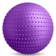 М'яч для фітнесу (фітбол масажний) EasyFit 75 см фіолетовий - зображення 1