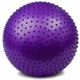 М'яч для фітнесу (фітбол масажний) EasyFit 75 см фіолетовий - зображення 2