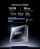 Мини ПК NiPoGi CK10 / Intel Core i5-12450H / RAM 16GB / SSD 512GB / 2 x HDMI / 1 x LAN / Wi-Fi 6 / Bluetooth 5.2 / Windows 11 / Серый (101937236) - изображение 4