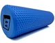 Массажный ролик (валик) для МФР EasyFit EF-2030-BL, EVA-пена, для йоги и реабилитации, синий, 45×15 см. - изображение 2