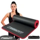 Коврик для йоги, пилатеса и фитнеса EasyFit EF-19192-BK, противоскользящий, NBR, Черный, 180×61×1 см. - изображение 1