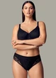 Женские трусы бразилианы Lormar UNICA 2456 ICONA XL Чёрный - изображение 1