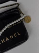 Сумка жіноча клатч через плече 22 Mini Handbag з перлинами чорний 22 Міні - зображення 2