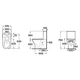 Унітаз компакт Roca Optic Rimless Vortex з кришкою soft close (A342V15000+A341V11000+A801F72002) - изображение 4