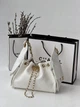 Сумка женская 25 Small Handbag Premium белый торба - изображение 1