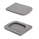 Унітаз підвісний Tern Ultra Quiet 490×365×325 мм, Stone Grey, з сидінням Slim Duroplast / Soft-close / Quick Release - зображення 8