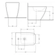 Біде підлогове Qtap Cardinal 520×345×400 мм, White QTCAR29W49031 - зображення 2