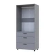 Шкаф для одежды Doros Торн Серый 2 ДСП/3Ш (штанга) 90х51.6х200 (DRS-012025) - изображение 3