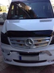 Дефлектор капота мухобойка Mercedes Sprinter Short 06-13 EuroCap черная Мерседес Спринтер АМ0055400 - изображение 1