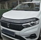 Дефлектор капота мухобійка Dacia Sandero 21- EuroCap чорна Дачія Сандеро АМ0055450 - зображення 4