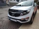 Дефлектор капота мухобійка Kia SPORTAGE Short 10-15 EuroCap чорна КІА Спортейдж АМ0055408 - зображення 2