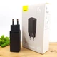 МЗП Baseus GaN2 Lite Quick Charger 65W (1 Type-C + 1 USB) (Black) - изображение 1