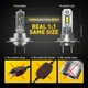 LED автолампы Auxito Q16 H7 Canbus 100W 6500K, 2 шт - изображение 4