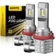 LED-лампы H8 AUXITO 6500K 60 Вт с CANBUS для автомобильного освещения, 2 шт - изображение 1