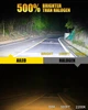 LED лампи H4 12V з яскравим світлом та вологостійкістю для авто - зображення 4