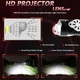 Компактный комплект Bi-LED линз H4 с активным охлаждением и ярким белым светом 6000K, 2 шт - изображение 2