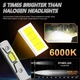 Світлодіодна лампа H1 15000 лм, холодне біле світло 6000K, 50 Вт, IP68 - зображення 6