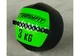 Медицинский мяч EasyFit Wall Ball EF-WB-03 (медбол, волбол) 3 кг Ø33 см черно-зеленый - изображение 2