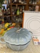 Каструля гарбуз Le Creuset чавунна Pumpkin Cocotte сіро-блакитна - зображення 3