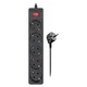 Сетевой удлинитель REAL-EL RS-Protect 505, 1.8 м., Черный - 720091 - изображение 1