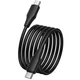 USB кабель Hoco X124 Bien, Type-C, 1.0 м., Чорний - 691839 - зображення 2