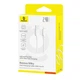 USB кабель Baseus P1037770 Silky Apple iPhone SE 2022 / iPhone 14 Pro Max / iPhone 14 Plus / iPhone 14 Pro / iPhone 14 / iPhone 13 Pro / iPhone 13 Mini / iPhone 13 / iPhone 13 Pro Max / iPhone 12 Mini / iPhone 12 Pro Max, Lightning, 1.0 м., Белый - 575546 - изображение 5